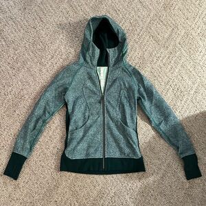 Lululemon full zip jacket with hood - size 8